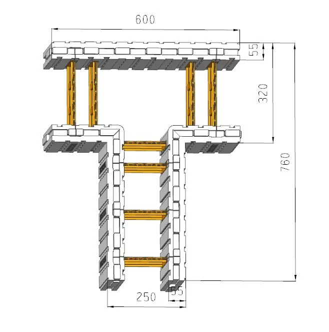 Concrete And Styrofoam Building Blocks