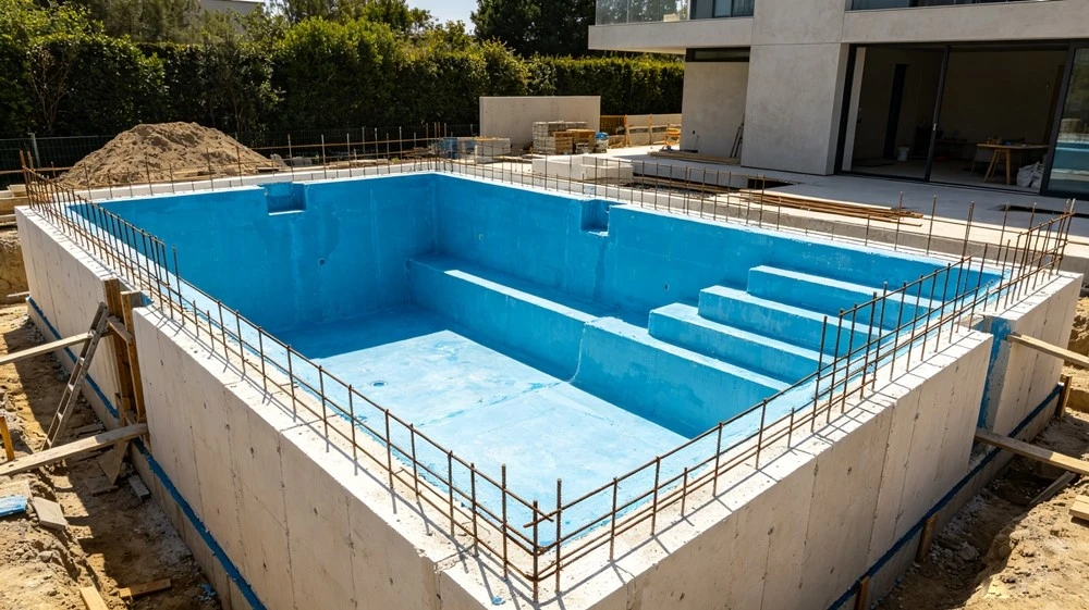foam concrete forms for pools
